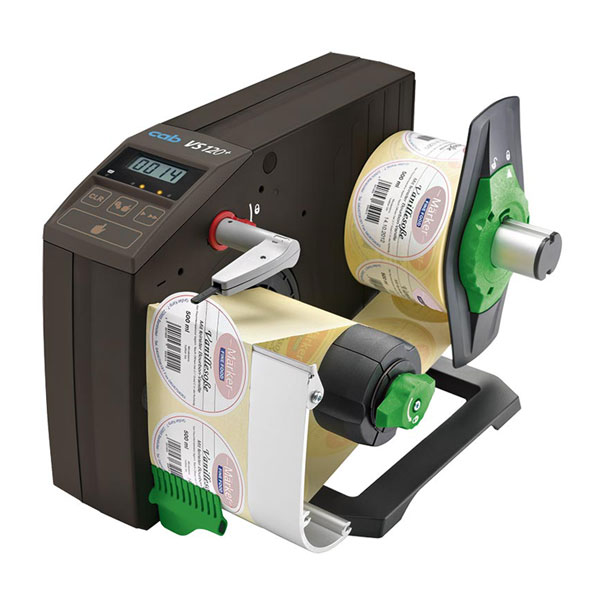 CAB标签剥离机 VS 垂直方向 CAB标签剥离机 VS 垂直方向